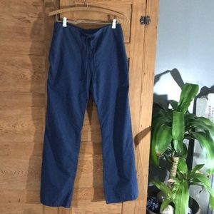 CHEROKEE navy blue scrub pants sz small